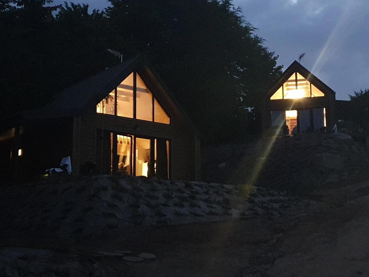 Ostrzycki Las Domki Nad Jeziorem -Balia-Sauna-Prywatny Pomost Pierszczewo Exteriör bild