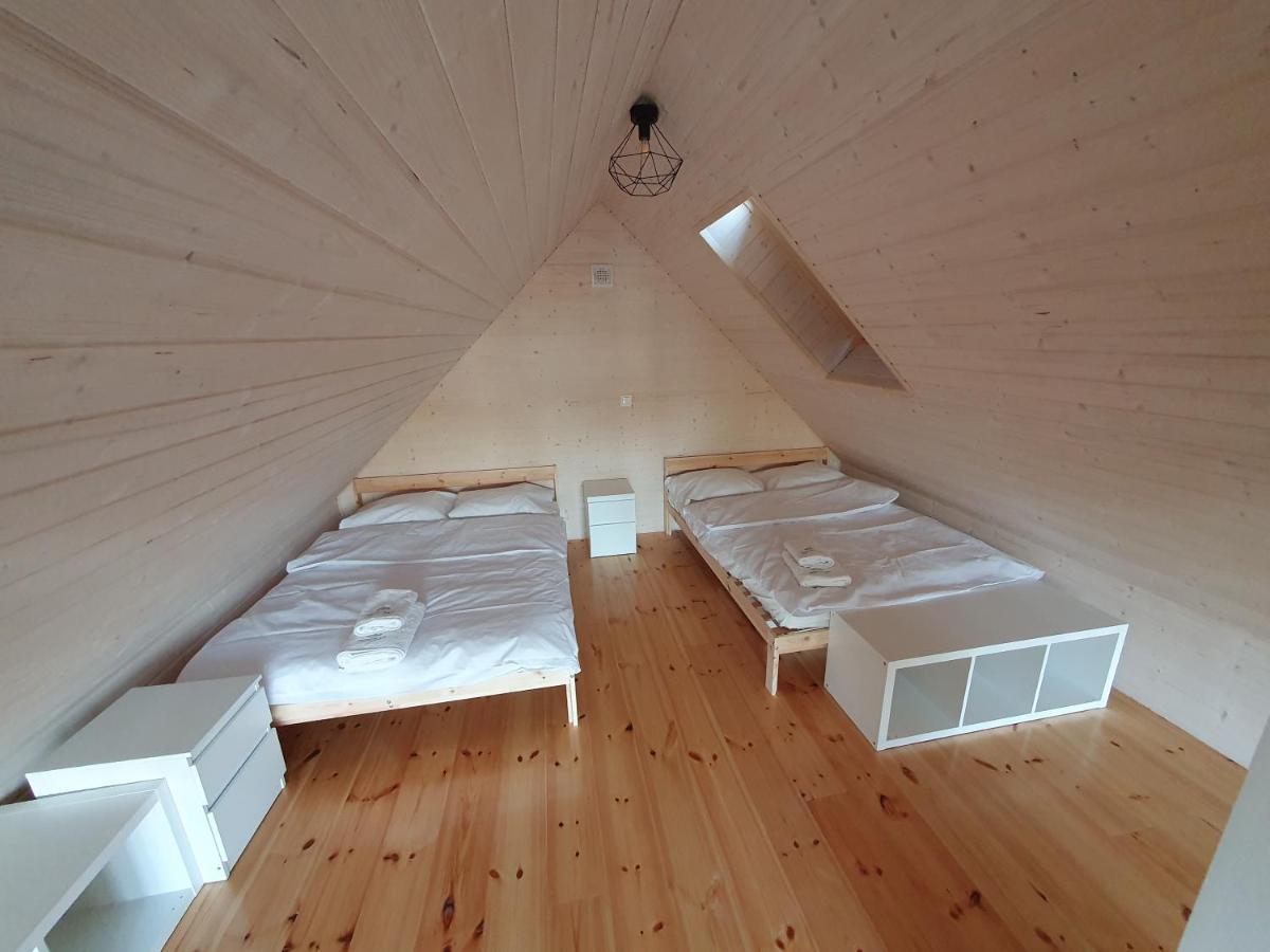 Ostrzycki Las Domki Nad Jeziorem -Balia-Sauna-Prywatny Pomost Pierszczewo Exteriör bild