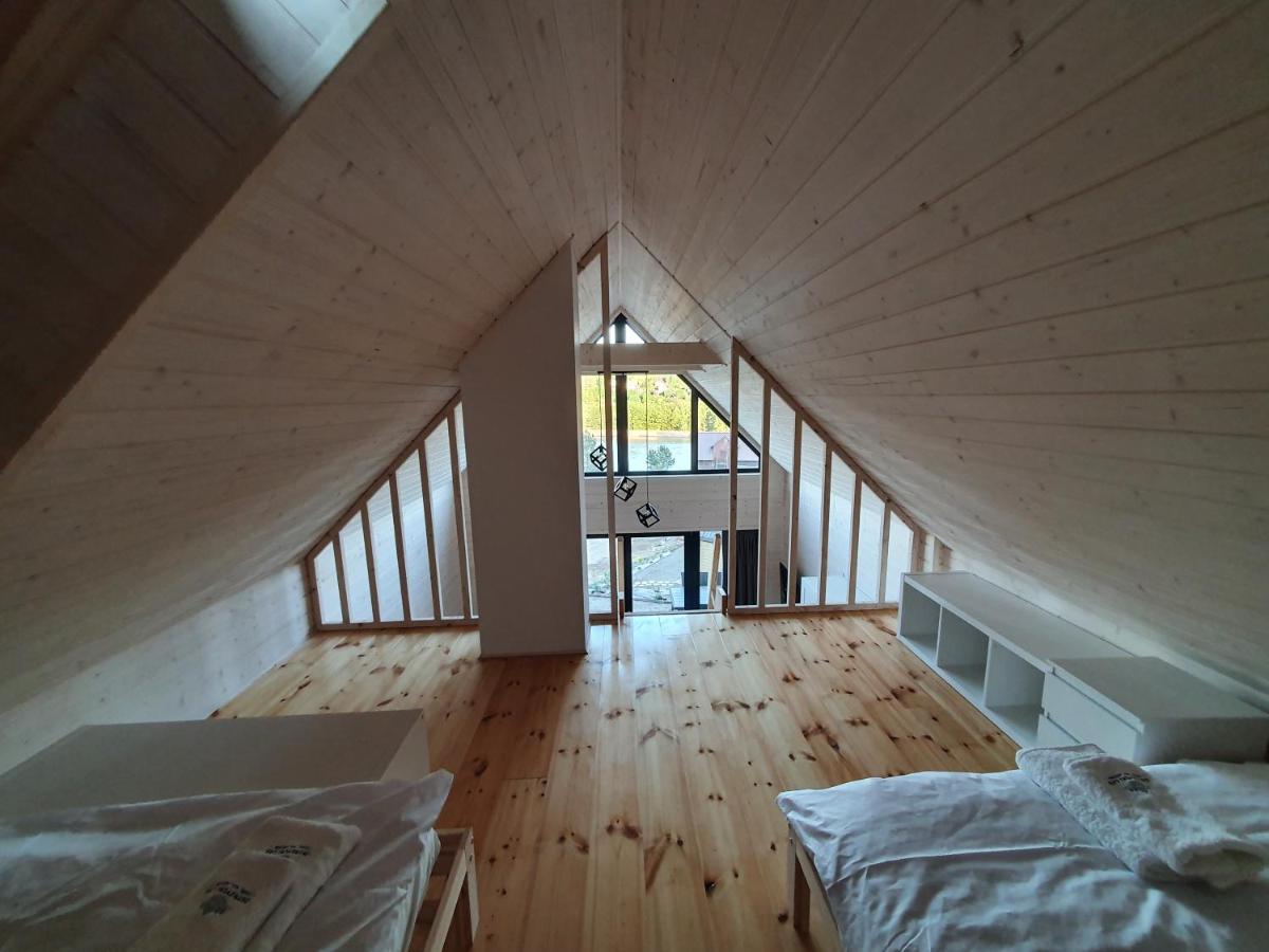 Ostrzycki Las Domki Nad Jeziorem -Balia-Sauna-Prywatny Pomost Pierszczewo Exteriör bild