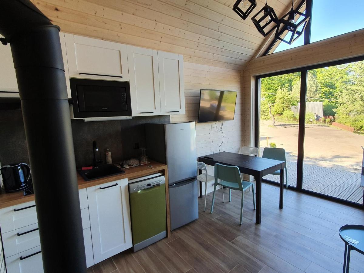 Ostrzycki Las Domki Nad Jeziorem -Balia-Sauna-Prywatny Pomost Pierszczewo Exteriör bild