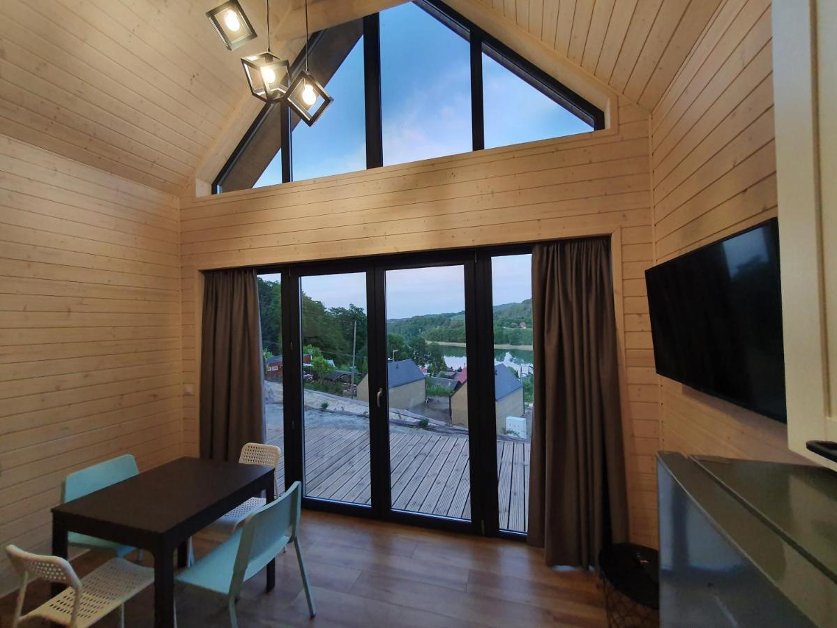 Ostrzycki Las Domki Nad Jeziorem -Balia-Sauna-Prywatny Pomost Pierszczewo Exteriör bild