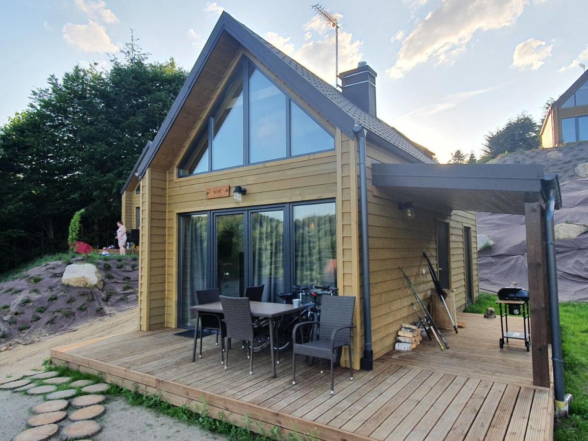 Ostrzycki Las Domki Nad Jeziorem -Balia-Sauna-Prywatny Pomost Pierszczewo Exteriör bild