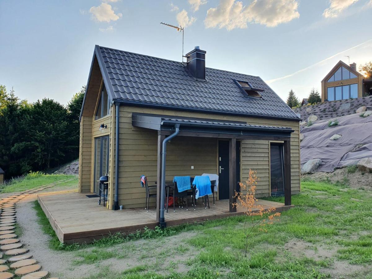 Ostrzycki Las Domki Nad Jeziorem -Balia-Sauna-Prywatny Pomost Pierszczewo Exteriör bild