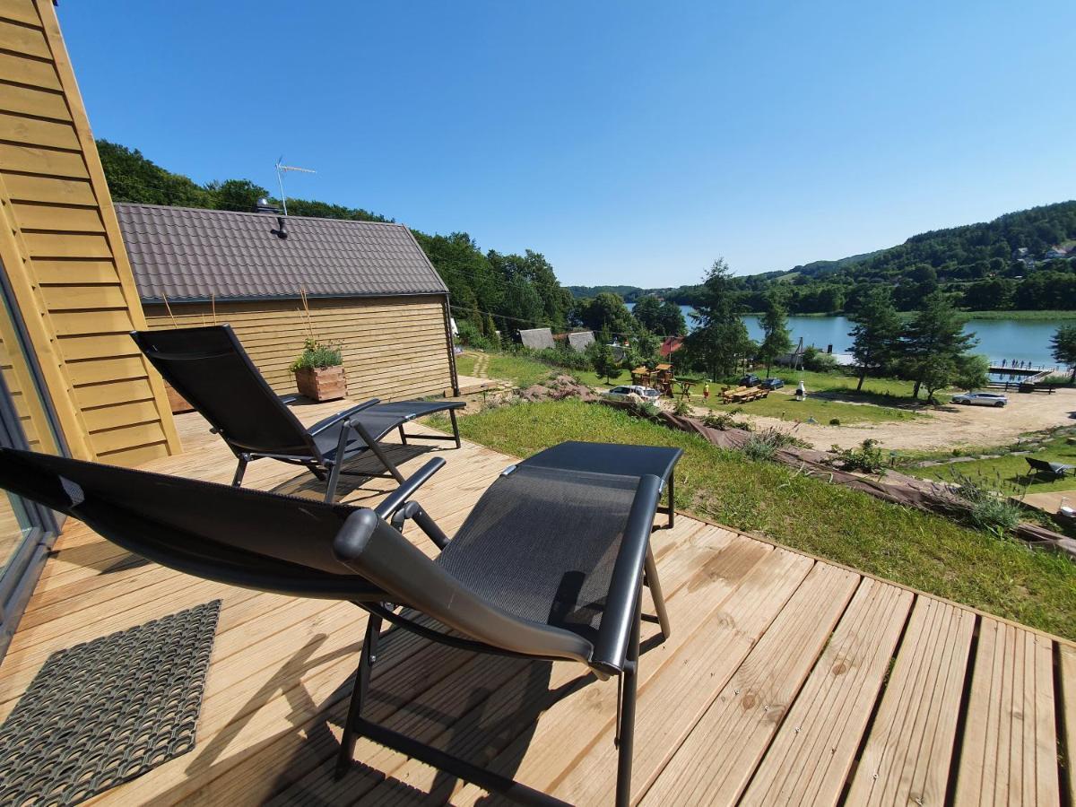 Ostrzycki Las Domki Nad Jeziorem -Balia-Sauna-Prywatny Pomost Pierszczewo Exteriör bild