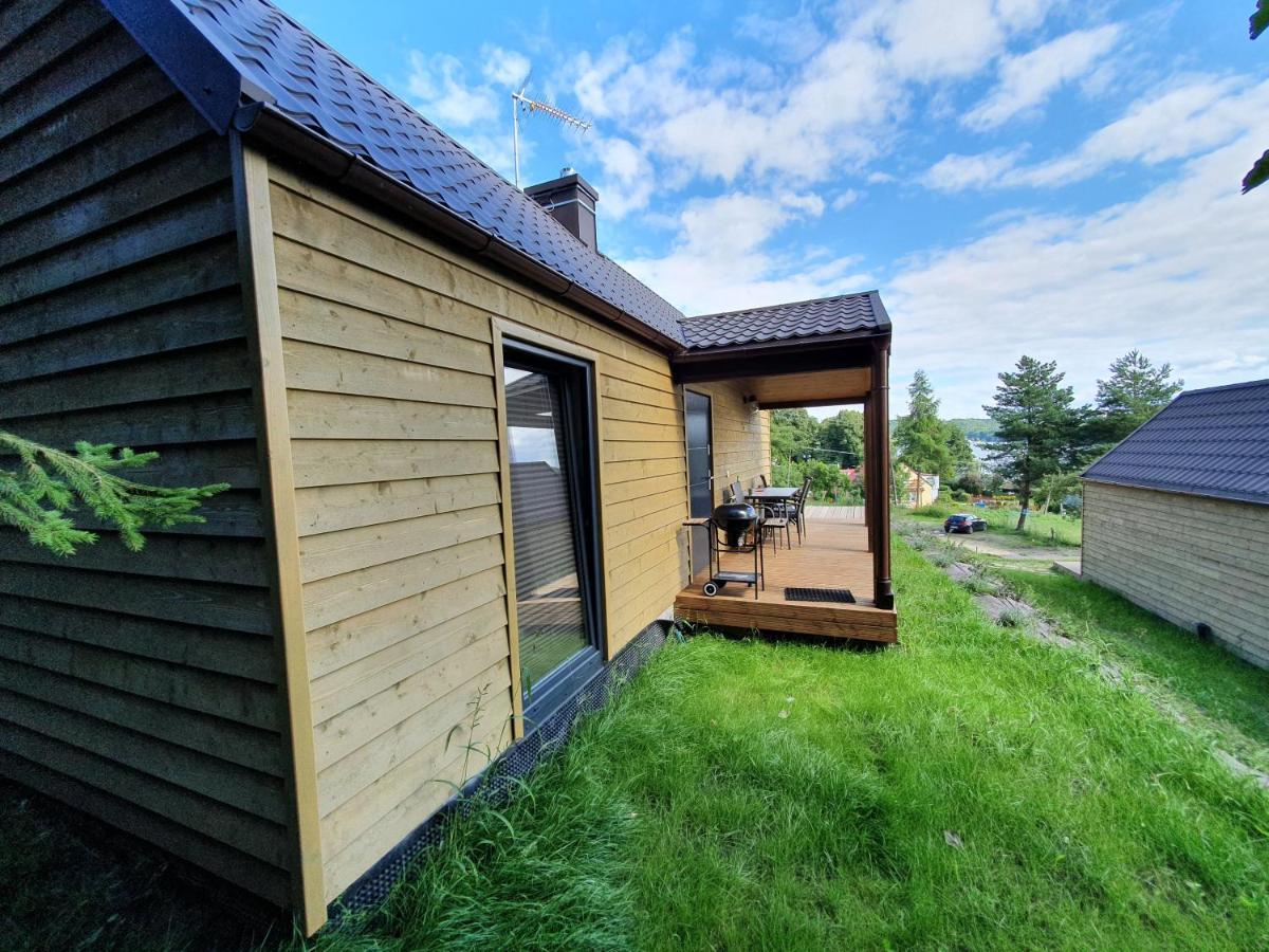 Ostrzycki Las Domki Nad Jeziorem -Balia-Sauna-Prywatny Pomost Pierszczewo Exteriör bild