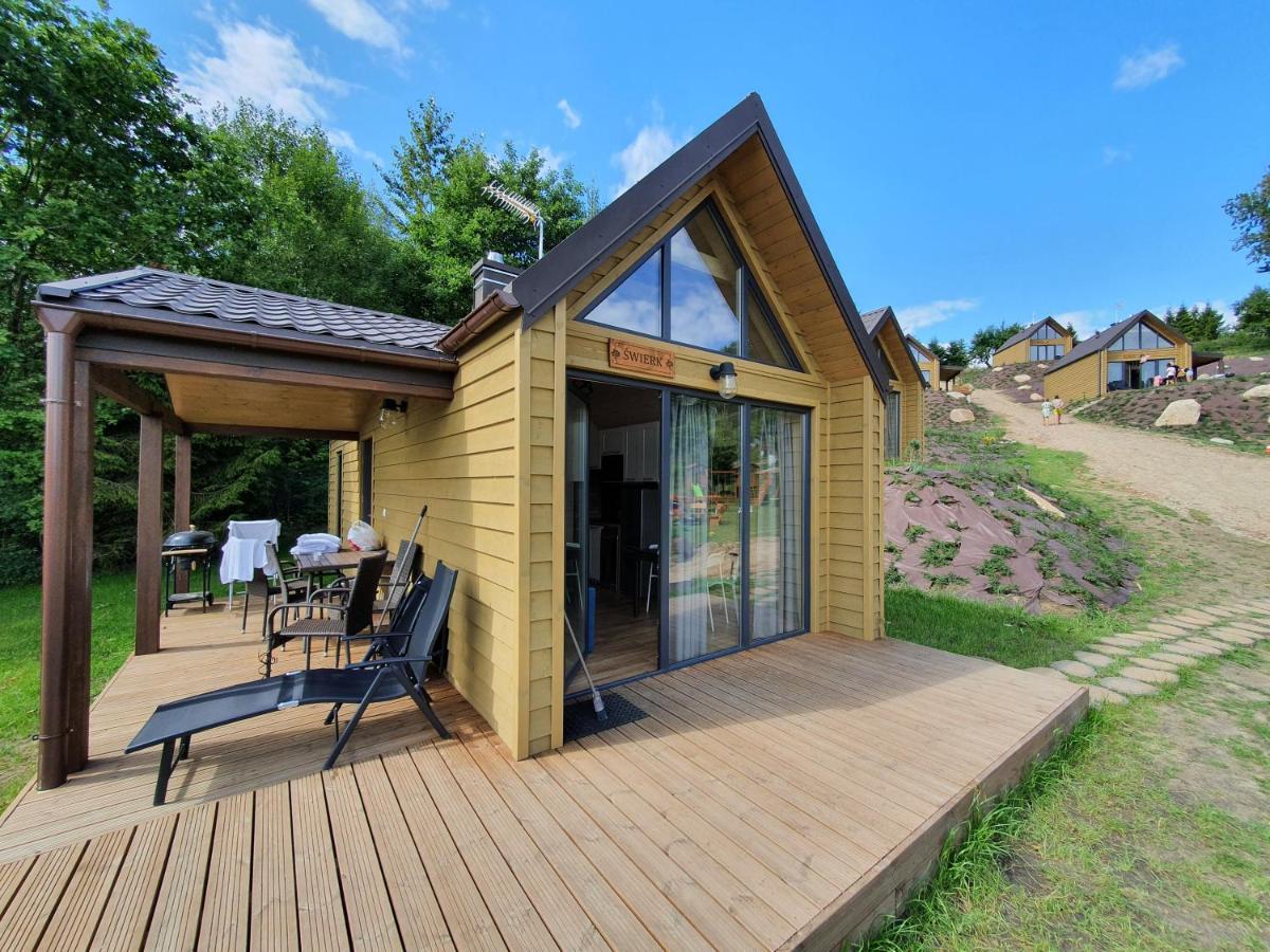Ostrzycki Las Domki Nad Jeziorem -Balia-Sauna-Prywatny Pomost Pierszczewo Exteriör bild