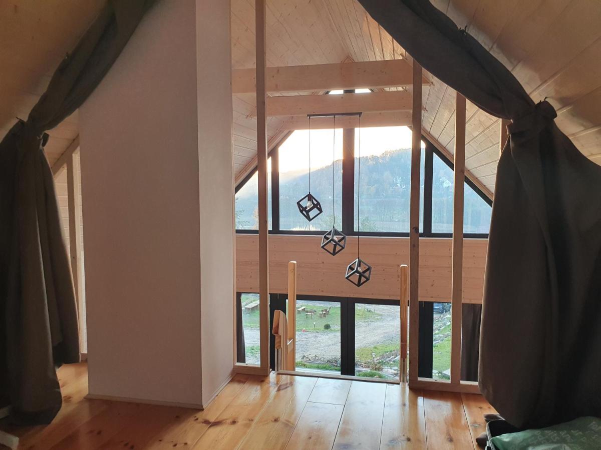 Ostrzycki Las Domki Nad Jeziorem -Balia-Sauna-Prywatny Pomost Pierszczewo Exteriör bild