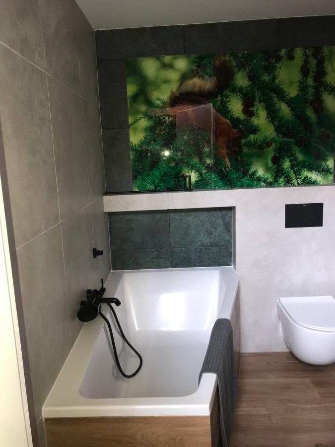 Ostrzycki Las Domki Nad Jeziorem -Balia-Sauna-Prywatny Pomost Pierszczewo Exteriör bild